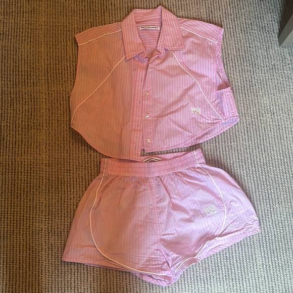 Alexander Wang Shorts AND Top - Picture 1 of 1